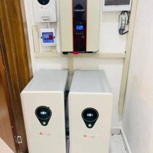 10kVA Hybrid Solar Power System with 35kWh Lithium-Ion Battery Bank