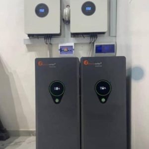 16kVA Hybrid Solar Power System with 50kWh Lithium-Ion Battery Bank