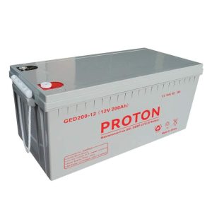 200Ah Proton Deep Cycle Gel Battery – Reliable Backup Power Storage