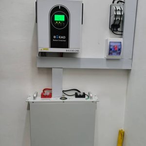 3kVA Hybrid Inverter with 3kWh Lithium-Ion Battery Backup